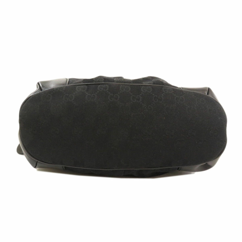 Gucci Sukey 2way handbag black GG canvas leather - Picture 4 of 11